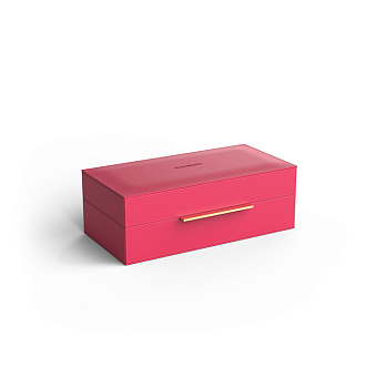 Decor Walther Brownie Box S, цвет: Искусственная кожа Пурпурный