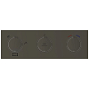 Ideal Standard Ceratherm C100 Смеситель для душа, встраиваемый, термостатический, на 3 выхода, цвет: PVD Magnetic Grey