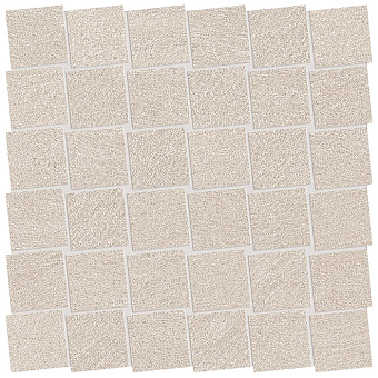 Ergon Stone Talk Керамогранит 30x30x0.95см, универсальная, неглазурованный, цвет: Mosaico Dado minimal Sand naturale