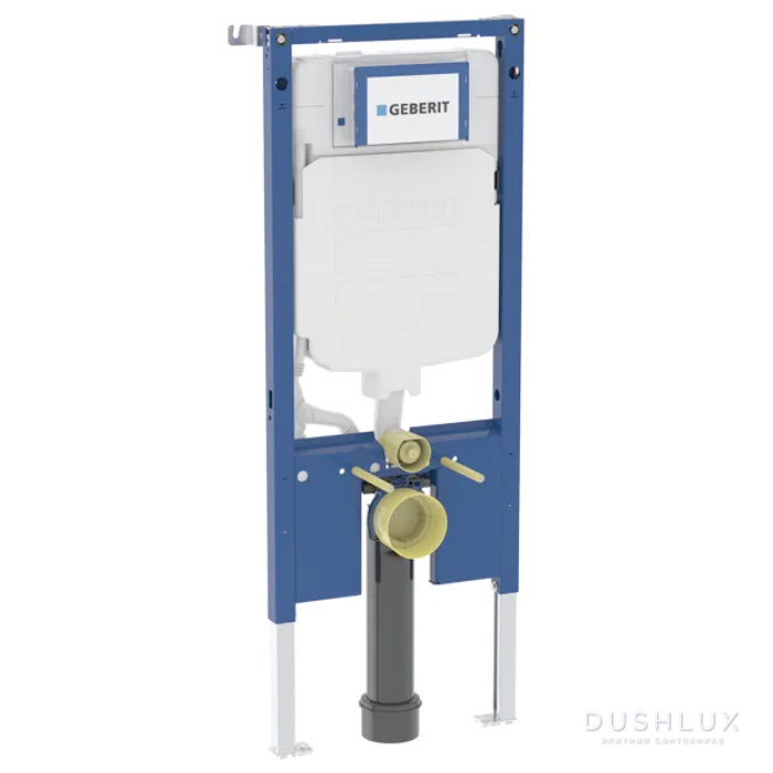 Фото Geberit Duofix Инсталляция для подвесного унитаза 114см., со смыв. бачком скрытого монтажа Sigma 8см., с крепежом