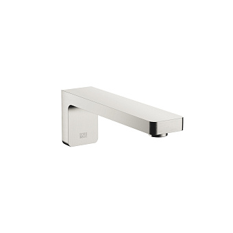 Dornbracht Lulu Излив для ванны, настенный, цвет: платина матовая
