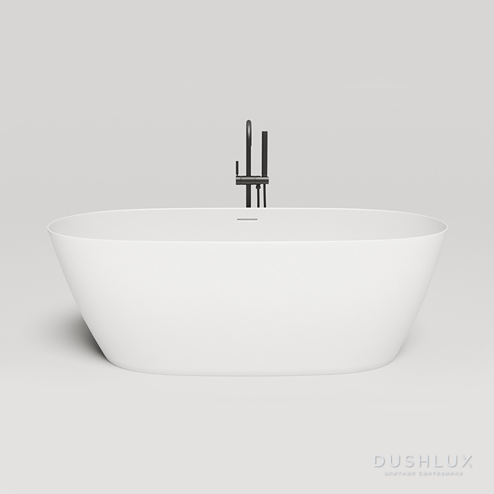 Фото Salini Lofo Ванна 170x80см, отдельностоящая, Solid Surface, цвет: белый матовый
