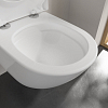 Villeroy&Boch Subway 3.0 Унитаз 37х56х36см., подвесной, TwistFlush, с антигрязевым покрытием CeramicPlus, цвет: альпийский белый