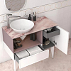 Kerama Marazzi Cono Раковина 44.5х44.5х35см., встраиваемая сверху, без отв., без перелива, цвет: белый глянцевый