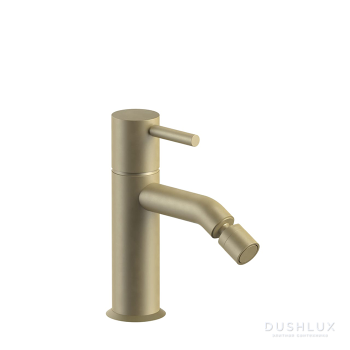 Фото Fantini Nostromo Смеситель для биде, на 1 отв., цвет: Matt British Gold PVD