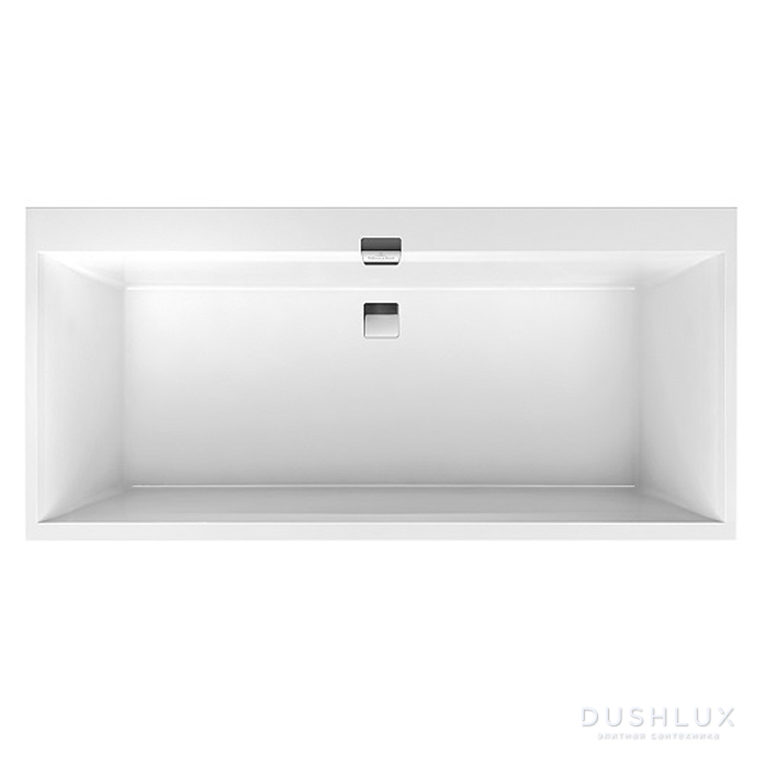Фото Villeroy&Boch Squaro Edge 12 Ванна 180х80х45см., встраиваемая, прямоугольная, цвет: белый