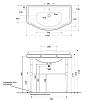 Kerasan Retro Раковина 100x54.5см, подвесная, 1 отв., цвет: белый