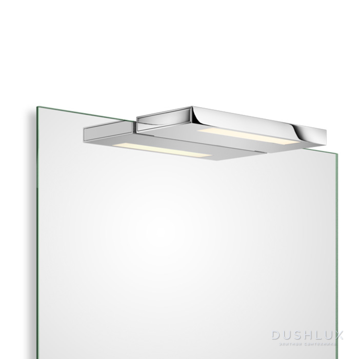 Фото Decor Walther Slim 1-24 N LED Светильник на зеркало 24x10x2см, светодиодный, 1x LED 8W, цвет: хром