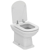 Ideal Standard Calla Унитаз приставной 54.5х36.5см., с сиденьем, цвет: белый