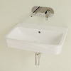 Villeroy&Boch O.novo раковина 60x46x17.5см., без отв., подвесная, с переливом, цвет: альпийский белый