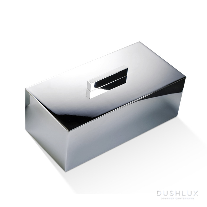 Фото Decor Walther DW 3610 Бокс универсальный 25x12x10.5см, с крышкой, цвет: хром