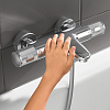 Grohe Grohtherm 1000 Performance Pro Смеситель для ванны, настенный, термостатический, цвет: хром