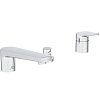 Ideal Standard La Dolce Vita Смеситель для ванны, на 4 отв., с ручным душем, шланго для душа 175см., цвет: хром