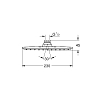 Grohe Rainshower Allure 230 Верхний душ 23x23см., потолочный, цвет: хром