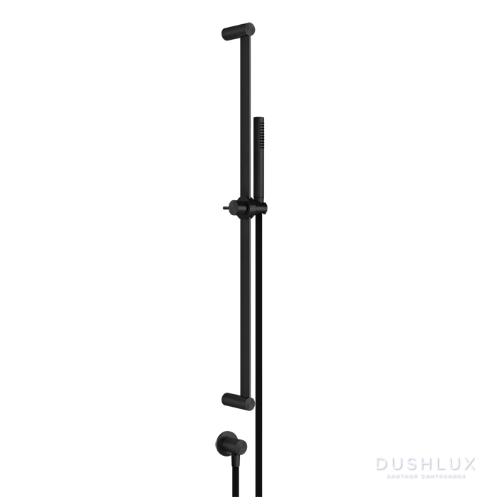 Фото Gessi 316 Душевой гарнитур, настенный, цвет: Black XL