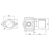 Gessi Emporio shower Запорный вентиль, цвет: Finox Brushed Nickel