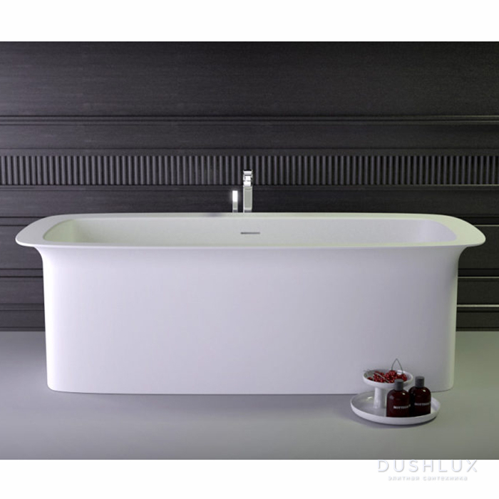 Фото KNIEF Glam Ванна 170х80x55см., с сливом-переливом, цвет: белый глянцевый