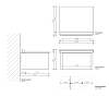 Decor Walther FB 2 Бокс для влажных салфеток 14.5x12.5x8см, подвесной, цвет: хром