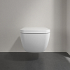 Villeroy&Boch Venticello, Унитаз подвесной, горизонтальный выпуск, 37.5x 56см, цвет: белый