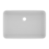 Ideal Standard Conca Раковина 60х40х12см., накладная, без отв., прямоугольная, с крепежом, цвет: белый