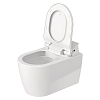 Duravit SensoWash Унитаз 57x37см., подвесной, Rimless, HygieneGlaze, с крышкой биде, цвет: белый