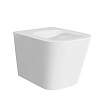 Kerama Marazzi Cubo Унитаз подвесной, безободковый, с крепежом и сиденьем, цвет: белый глянцевый