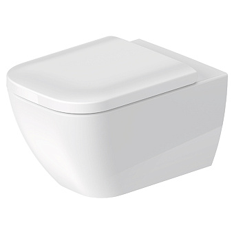 Duravit Happy D.2 Унитаз 54х36см., подвесной, безободковый, с креплением, цвет: белый