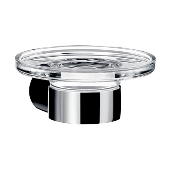 EMCO Fino Мыльница подвесная прозрачное стекло, цвет: хром