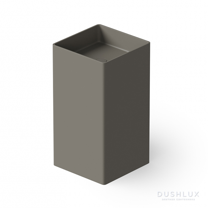 Фото Dea Design Pedestal Basin Раковина 45x45x90см., напольная, без отв., цвет: grey