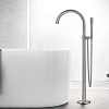 Grohe Atrio New Смеситель для ванны, напольный, с ручным душем и шлангом 125см., цвет: supersteel