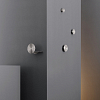 CEA Design GIOTTO Крючок Ø9см., подвесной, цвет: нержавеющая сталь