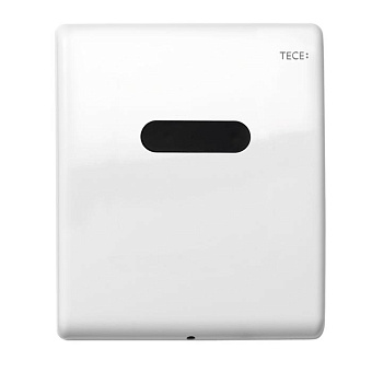 TECEplanus Urinal Панель смыва с инфракрасным датчиком, 230/12 V, белая глянцевая