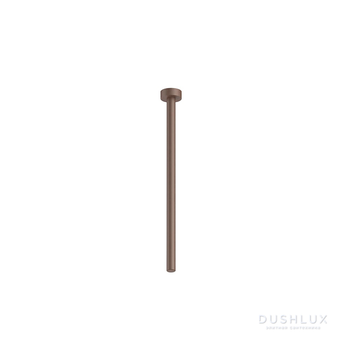 Фото Fantini Icona Classic Кронштейн для душевой лейки, 45 см, потолочный, цвет: Matt Copper PVD