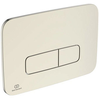 Ideal Standard Oleas M3 Панель смыва, механическая, двойной смыв, цвет: PVD Silver Storm