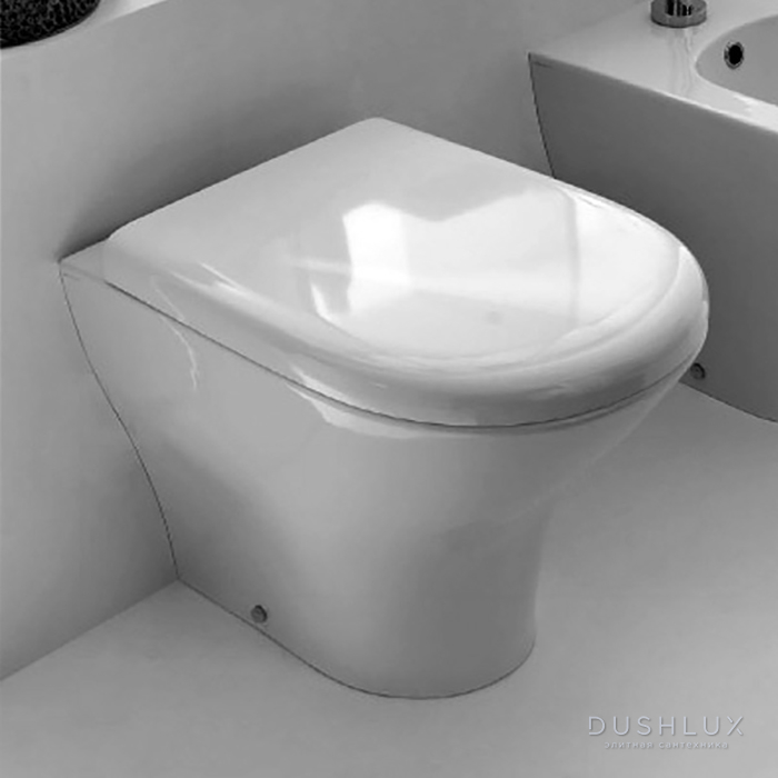 Фото Kerasan Aquatech Унитаз напольный 55x36.5см, цвет: белый