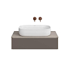 Kerama Marazzi Magica Тумба 88.4х48.5х22см., подвесная, 1 ящик, цвет: вечерний серый матовый