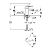Grohe Eurostyle Cosmo Смеситель для раковины, на 1 отв., с ограничителем расхода воды, цвет: хром