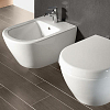 Villeroy&Boch Subway 2.0 Биде подвесное 56x37см., 1 отв., с переливом, цвет: альпийский белый