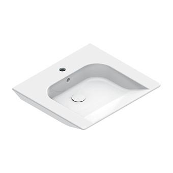 Catalano Comfort Раковина 60x55см, с 1 отв., цвет: белый глянцевый