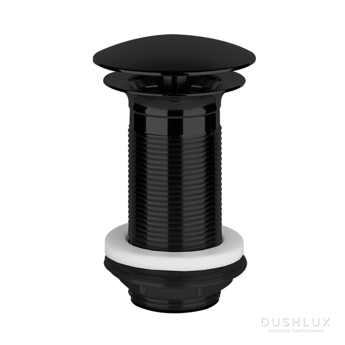 Фото Gessi Technical accessories Донный клапан свободного слива для раковины без перелива, цвет: Black XL