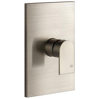 Gessi Emporio Via manzoni Смеситель для душа, встраиваемый, на 1 позицию, цвет: Finox Brushed Nickel