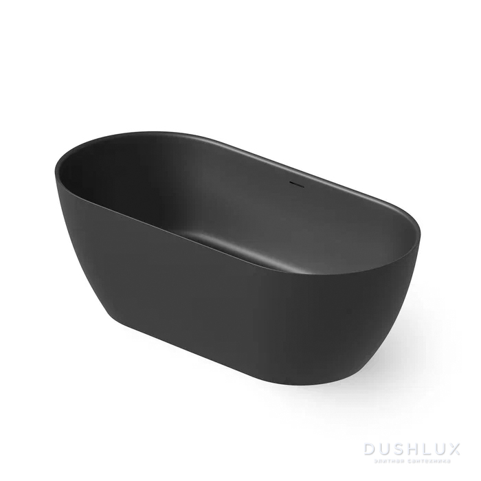Фото Dea Design Edge Ванна 150x75x57см., отдельностоящая, Solid Surface, цвет: Black №16