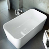 Victoria + Albert  Edge Ванна 150х80х60см., quarrycast, цвет: белый