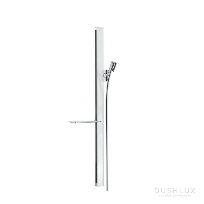 Фото Hansgrohe Unica Штанга для душа E, 90см со шлангом, цвет: белый/хром