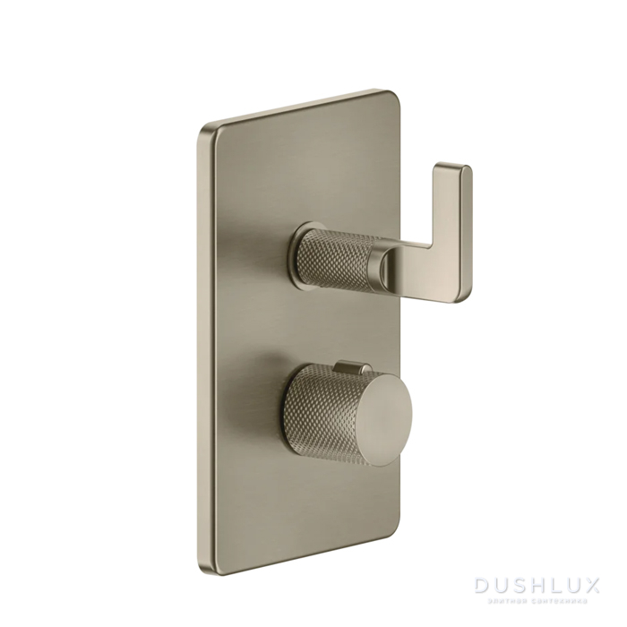 Фото Gessi Inciso Встраиваемый термостатический смеситель на 1 источника, резьба 1/2", цвет: finox