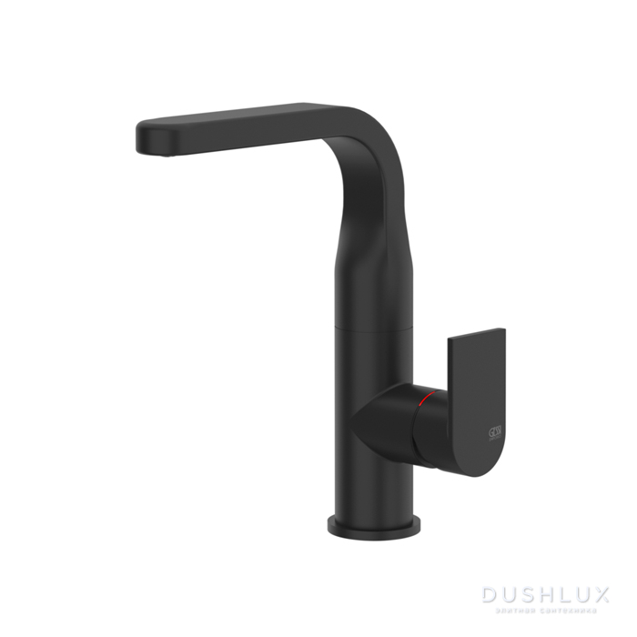 Фото Gessi Emporio Via manzoni Смеситель для раковины, на 1 отв, цвет: Black XL