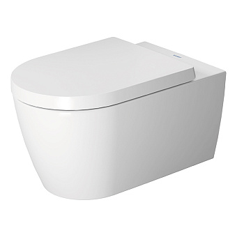 Duravit ME by Starck Унитаз 37х57см., подвесной, Rimless, Durafix, HygieneGlaze, цвет: белый
