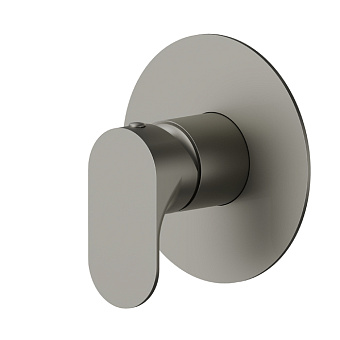Newform Linfa II Смеситель для раковины, встраиваемый, цвет: titanium satin