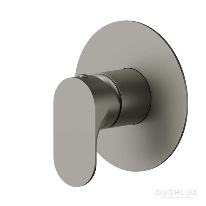Фото Newform Linfa II Смеситель для раковины, встраиваемый, цвет: titanium satin