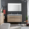 Villeroy&Boch Subway 2.0 Раковина 130х47 см, 2 отв., двойная, с переливом, цвет: белый